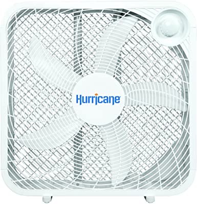 Hurricane HGC736501 Floor Fan-20 Inch, Classic Series, 3 Energy Efficient Speed Settings Compact Design, Lightweight-ETL Listed, 20