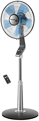 Rowenta VU5670 Turbo Silence Oscillating Fan, Standing Fan, 5 Speed Fan with Remote Control