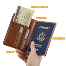 Load image into Gallery viewer, EpicGadget Premium PU Leather Passport Holder Travel
