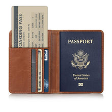 Load image into Gallery viewer, EpicGadget Premium PU Leather Passport Holder Travel
